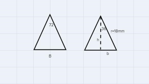 What is the area of the regular pentagon with a radius of 18mm?-example-2