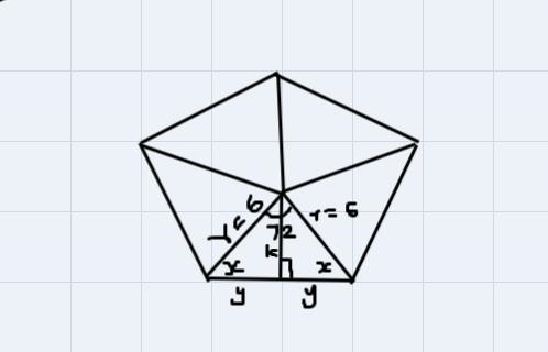 Find the area of the following regular polygons. Round all answers to nearest 10th-example-1