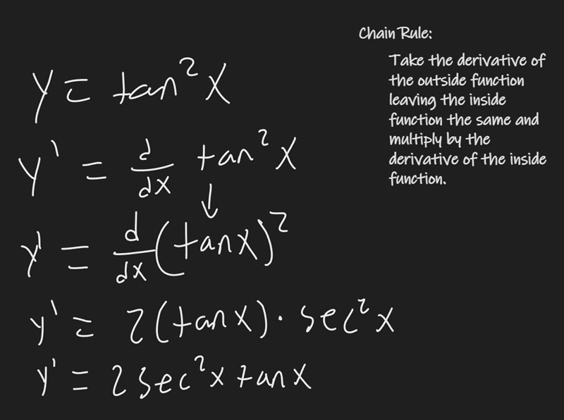 Differentiate y = tan²x from first principle​-example-1