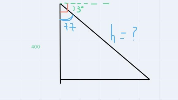 What is the line of sight distance from the television camera to the base of the stadium-example-2