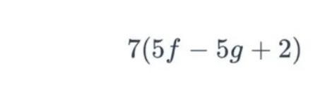 Write an equivalent expression for -3(7 + 5g)-example-1