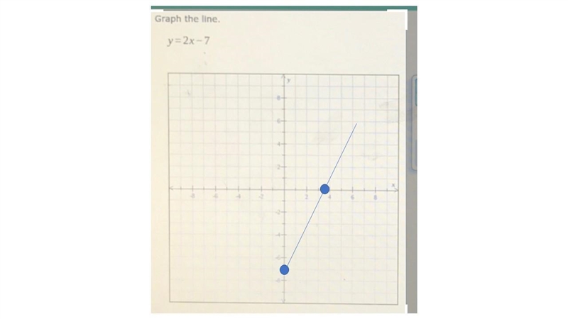 Graph the line.y=2x-762-example-1