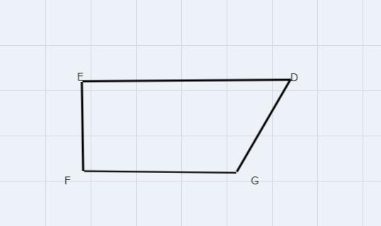 7. Draw quadrilateral DEFG. Mark the following in your diagram.-example-1