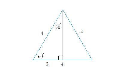 Use a 30 - 60 - 90 triangle to find the cosine of 60 degrees-example-2