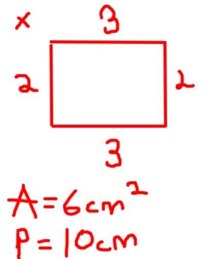 Tomas drew a rectangle with an area of 6 square cintemeters. What is the greatest-example-1