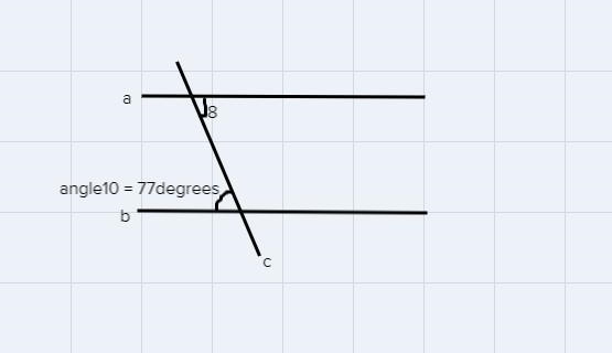 If m<10=77, m<7=47 and m<16=139, find the measure of the missing angle m-example-1