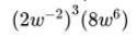 Which expression is equivalent to the given expression? Give a step-by-step guide-example-1