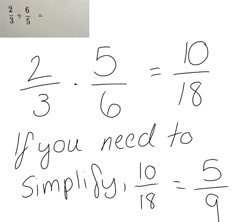 To find the quotient of two fractions, you first need to rewrite the division problem-example-1