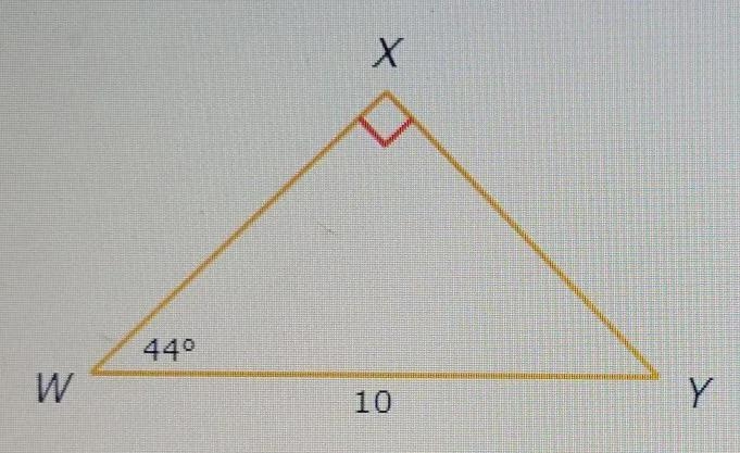 Find WX.Write your answer as an integer or as a decimal rounded to the nearest tenth-example-1