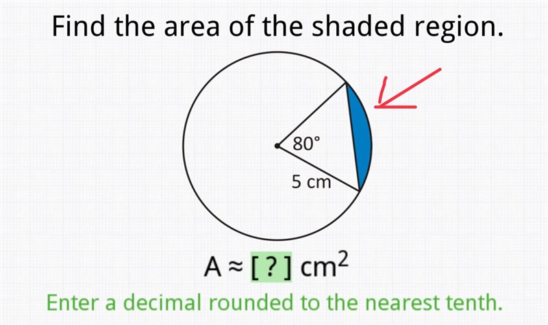 Find the area of the shaded region, thank you!-example-1