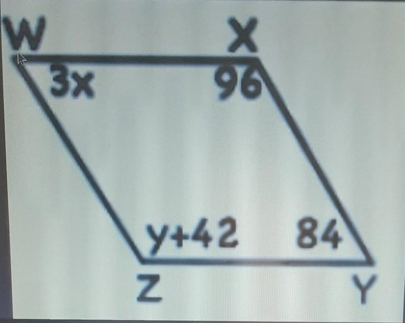 Shape WXYZ is a rhombus. Calculate the value of y-example-1