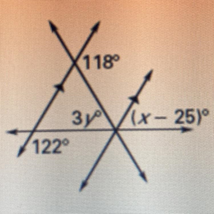 I’m trying to solve for x and y.-example-1