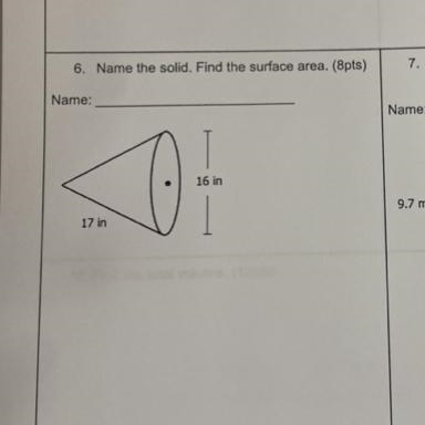 Hello I need help on question #6… for geometry please. This is a practice sheet.-example-1