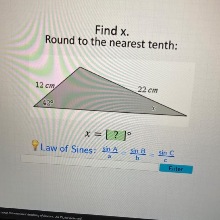 Find x. Round to the nearest 10th-example-1