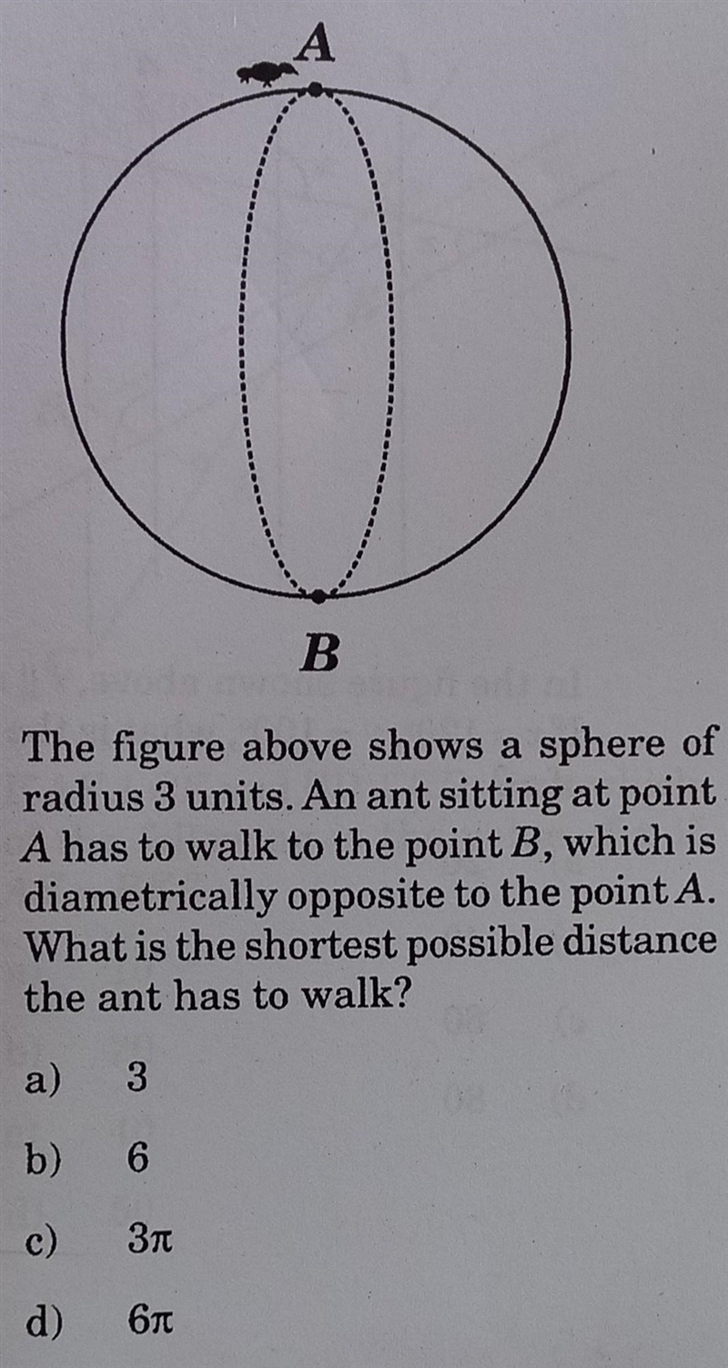 What is the shortest possible distance ​-example-1