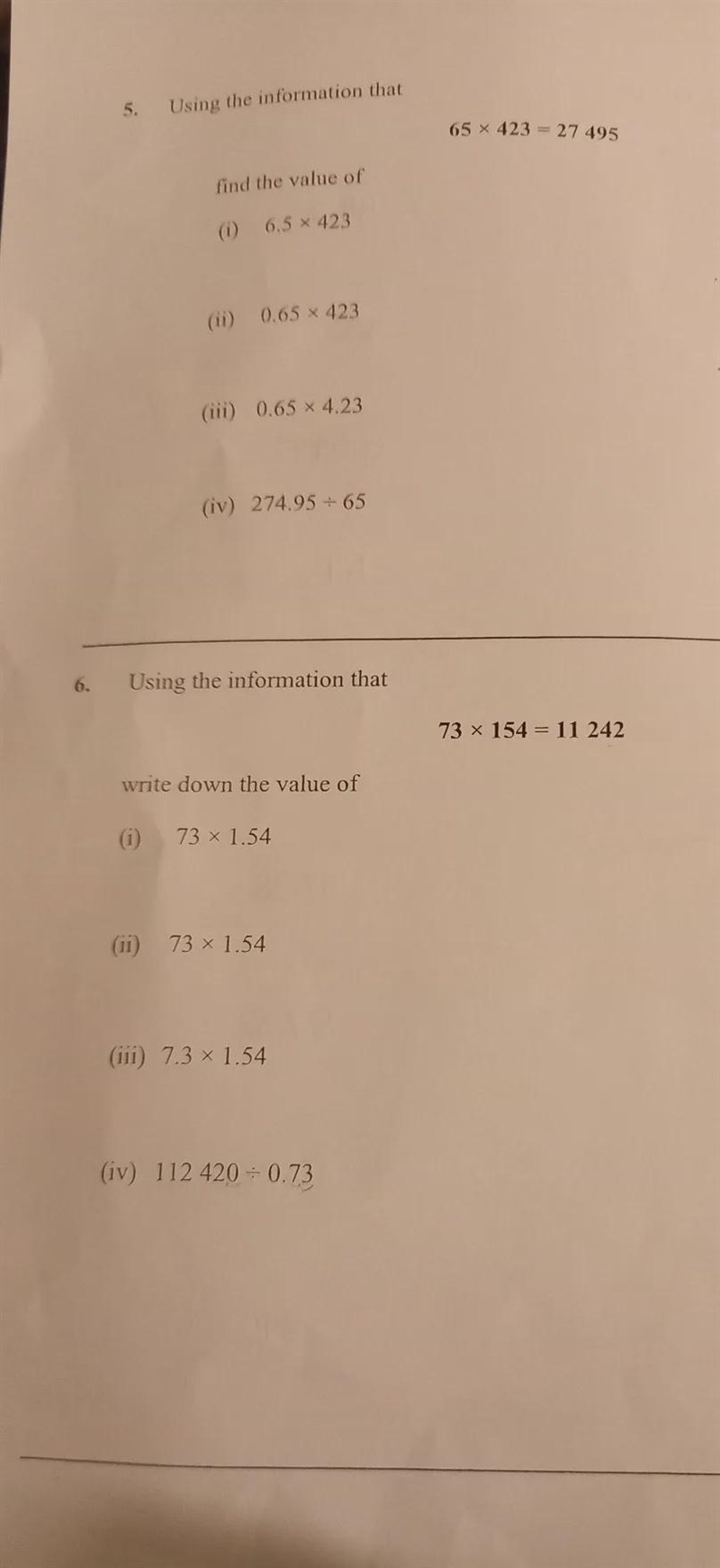 Please explain more on how to find the answers using place value and without calculators-example-1