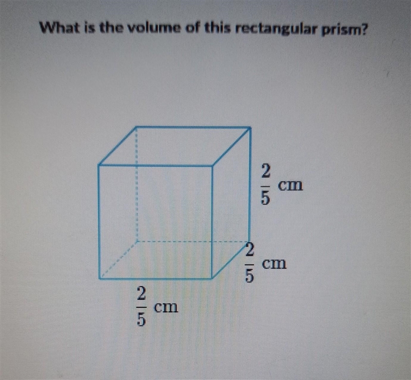 Volume with fractions is confusing. ​-example-1