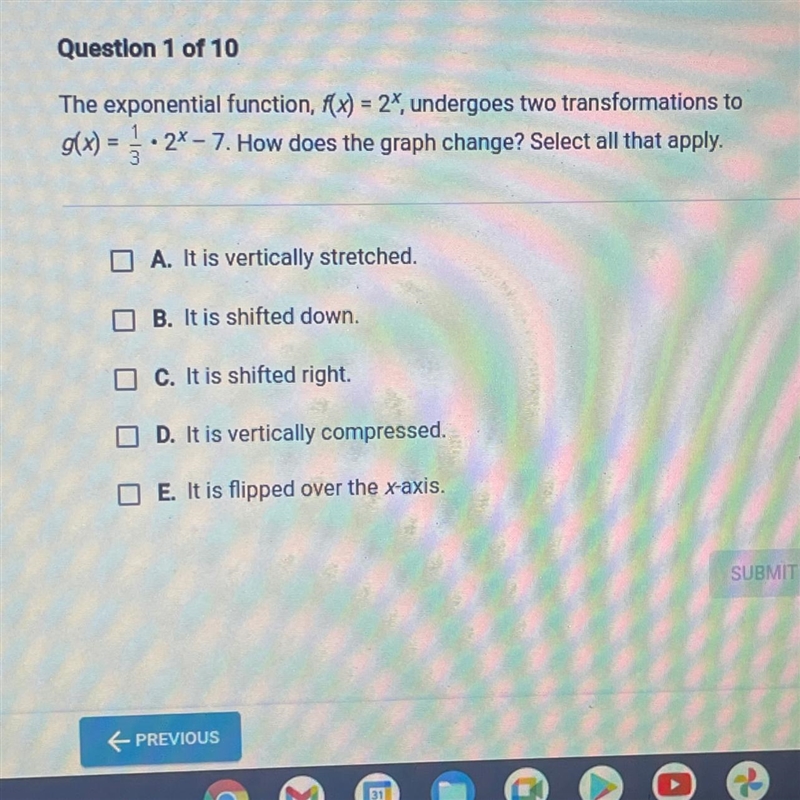 I inserted a picture of the questionPlease state whether it’s A B C or DCheck all-example-1