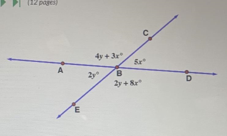 Find the value of X in the diagram. (See below) 1. 25 2. 10 3. 180 4. 50-example-1