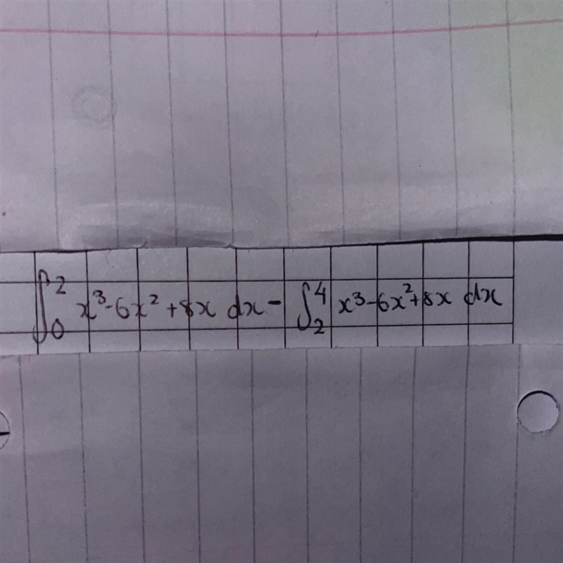 Can someone solve this eq (integration) I did it but the answer I got is different-example-1