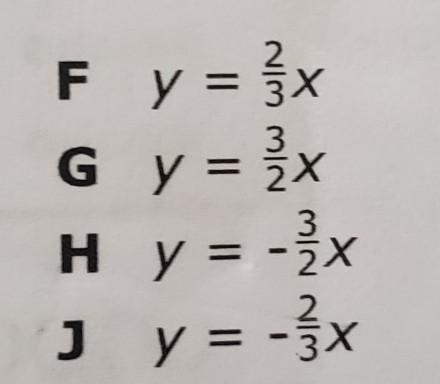 if the linear parent function has a vertical compression of 2/3, which of the following-example-1