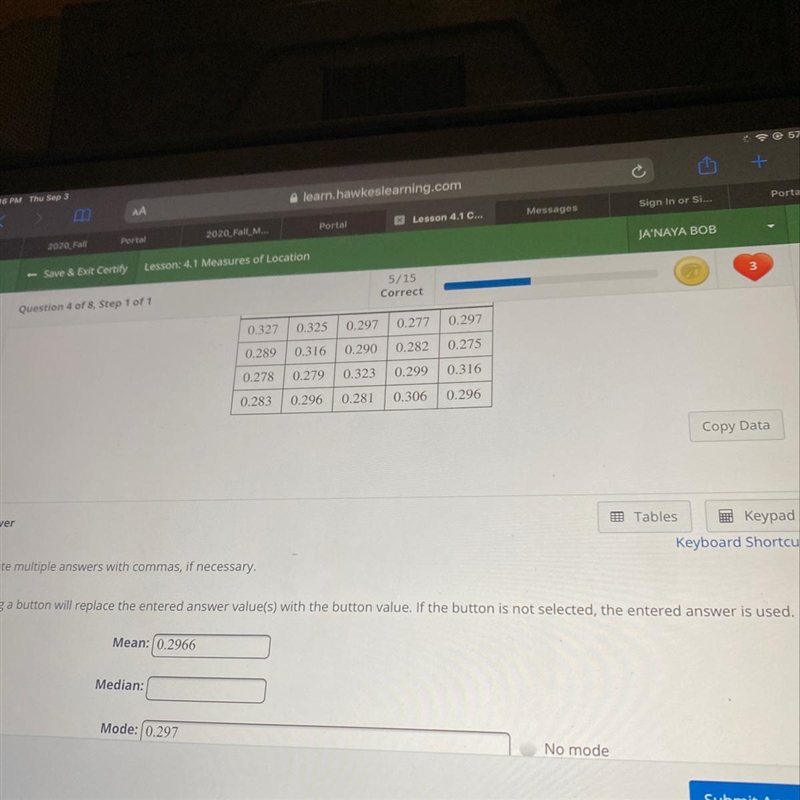 CorrectQuestion of Step 1 of 10.3270.3250.2070.2070.2770.2890.3160.2900.2750.2820.2780.2790.3230.3160.2090.2830.2960.2810.3060.296Copy-example-1