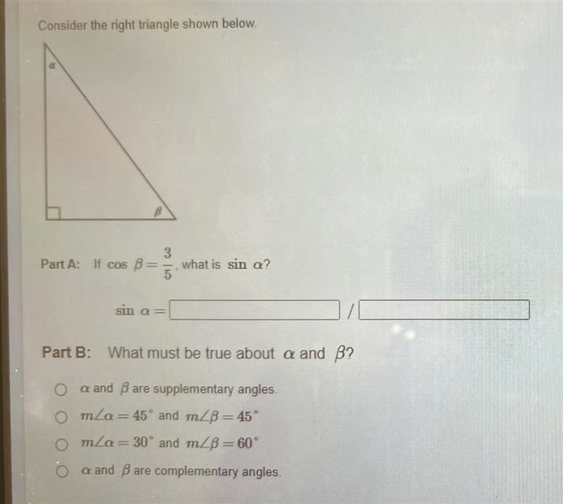 Consider the right angle shown below-example-1