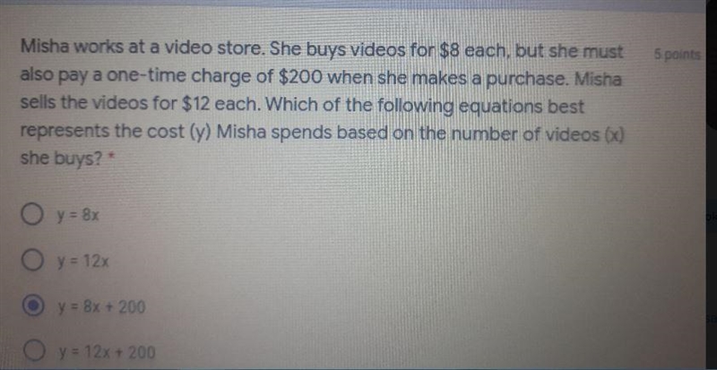 Using the information from the first question, which of the following represents the-example-1