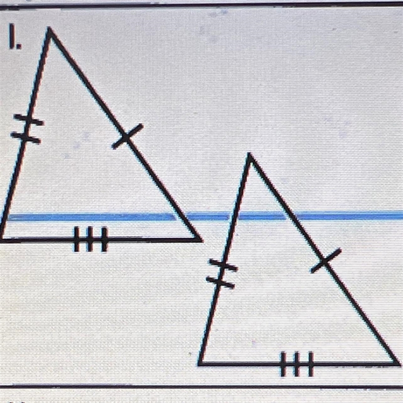 state if the triangles are congruent by sss, sas, asa, or hl. if the triangles are-example-1