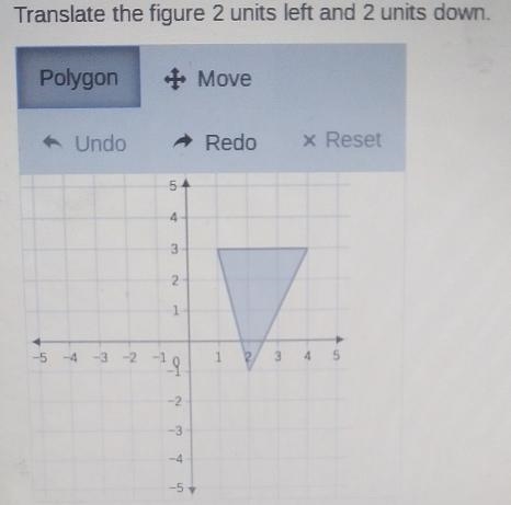 Translate the figure 2 units left and 2 units down.-example-1