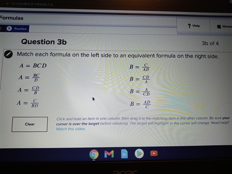 Match each formula on the left side to an equivalent formula on the right side.-example-1