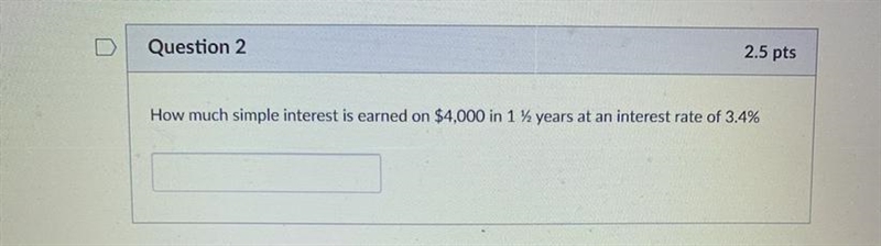 I need to know how much simple interest is earned.-example-1