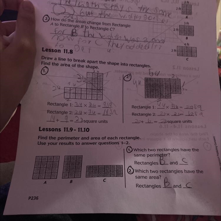 Can you do the bottom please which it says lesson 11.9 - 11.10-example-1