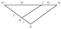 State weather the triangles are similar. If so write a similarity statement and that-example-1