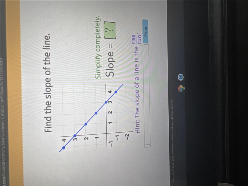 What is the rise and the run please help-example-1