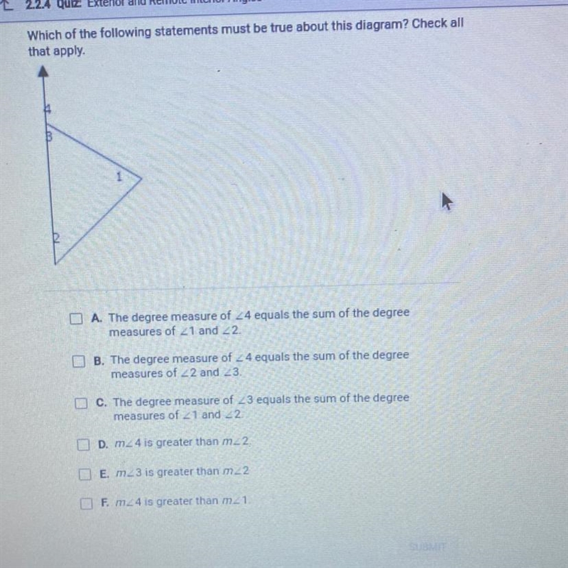 Which of the following statements must be true about this diagrarn? Check allthat-example-1