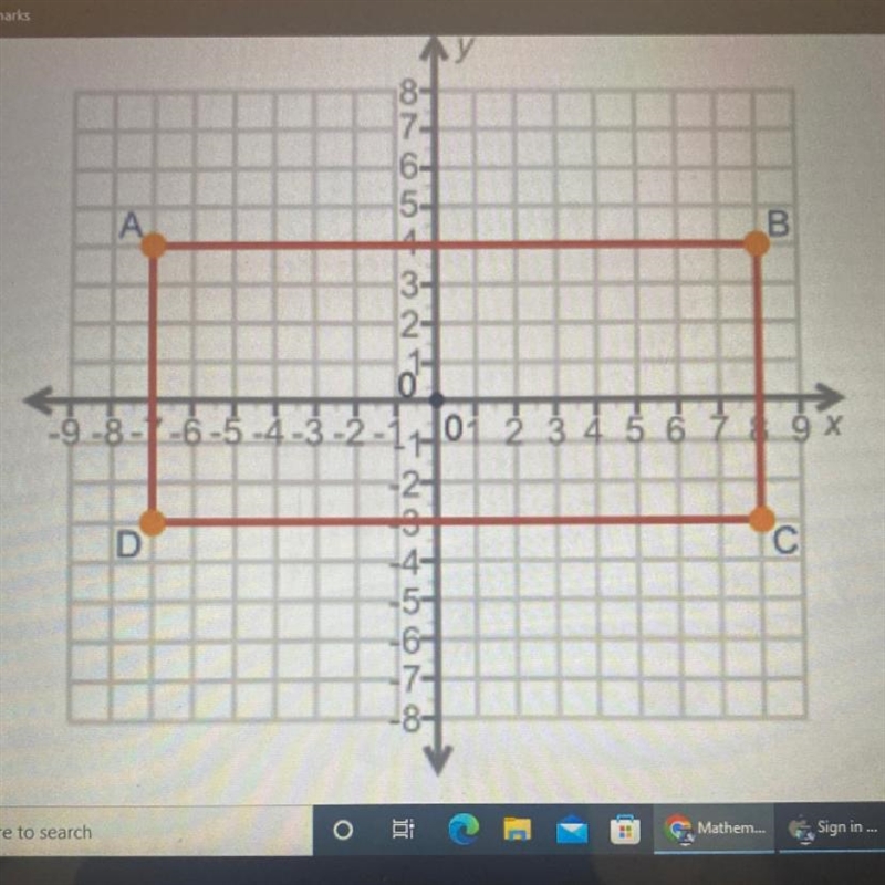 On the coordinate plane below, what is the length of AB?-example-1