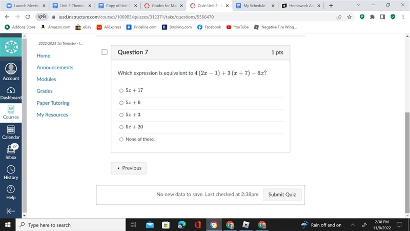 Which expression is equivalent to-example-1