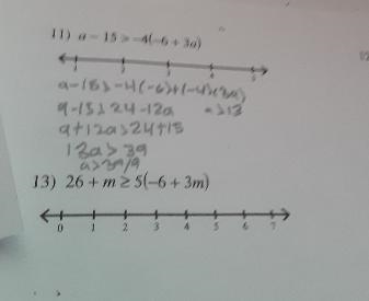 11) a- 15 > 40-6 +3a) 12) 366b-1) > 18 - 3b a-151-46-67+1-useBay 9-15 124-12a-example-1