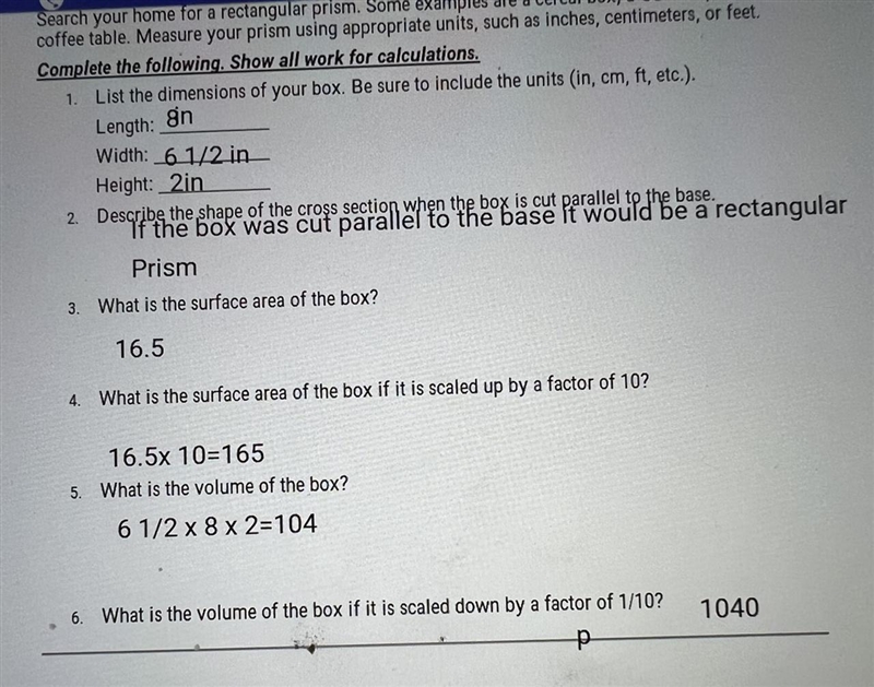 I need help with question 4 and 6. I need to show work also. What I’ve put in is incorrect-example-1