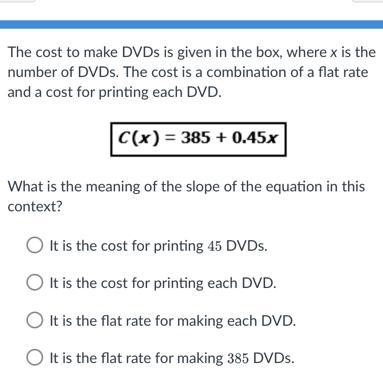 What is the meaning of the slope of the equation in this context?-example-1