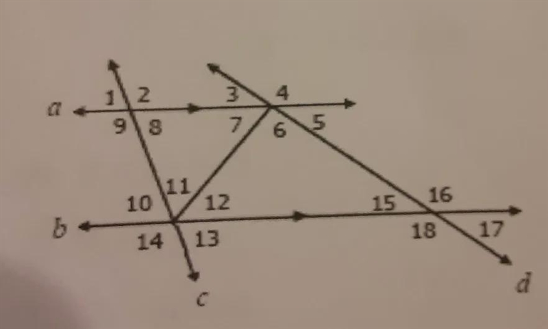 If m<10=77, m <7=47 and m<16=139, find the measure of the missing angle. m-example-1