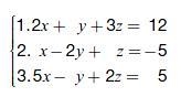 Carefully follow the steps to find the solution to the three equation system. a. Use-example-1