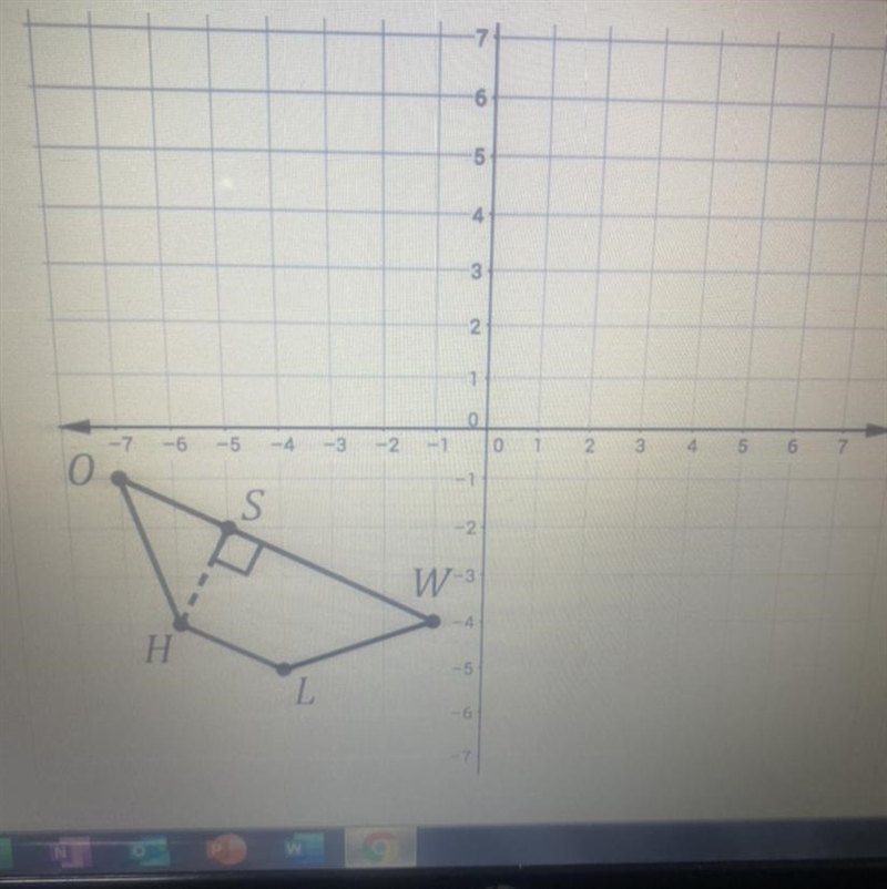 Find the area of the trapezoid plotted below.Round your answer to the whole number-example-1