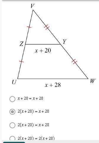 What equation would you set up to solve for X?-example-1