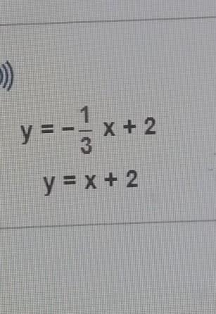 3) What is the solution to the system of equations?​-example-1