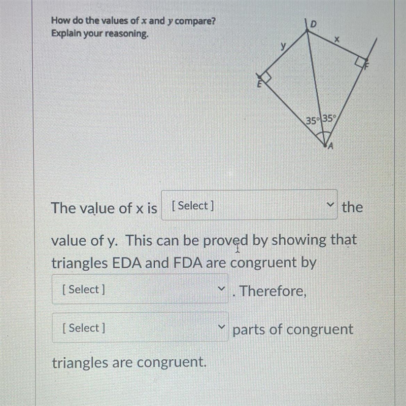 6. First drop down menu answer choicesA. Greater thanB. Less than C. Equal to Second-example-1