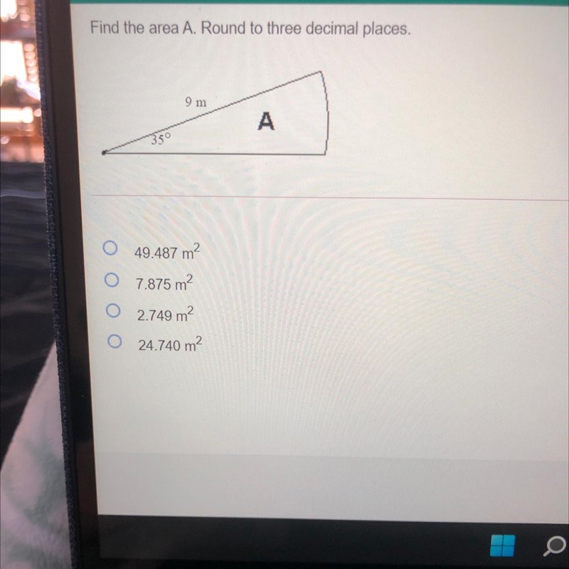 Find the area A and round three decimal places-example-1