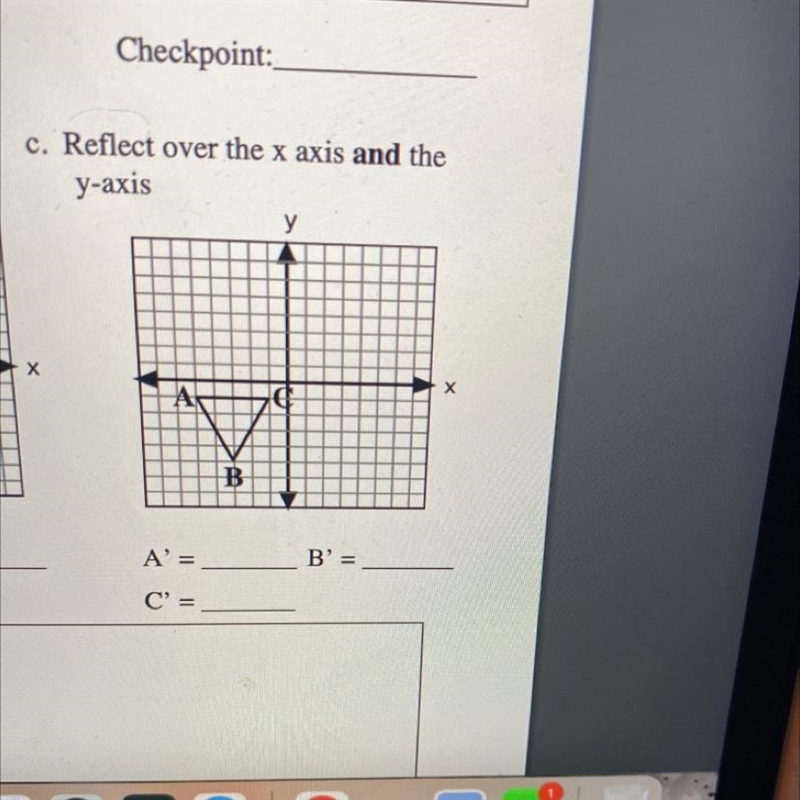 How would I do this and find the coordinate points?-example-1