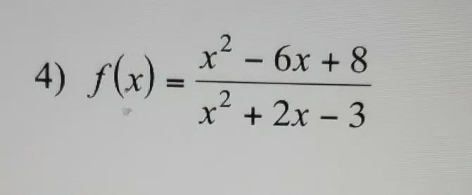 Identify the holes, vertical asymptotes and horizontal asymptote of each-example-1